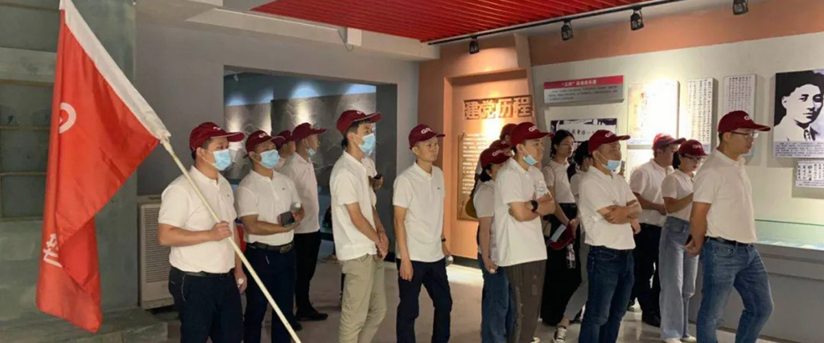 金萊勒電氣營銷團隊參觀永樂人民抗日自衛游擊總隊紀念館-2