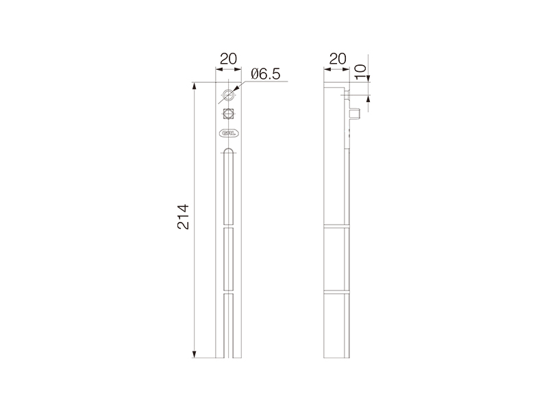 DN52498外形尺寸信息 金萊勒DN52498墊高塊外形尺寸圖.jpg